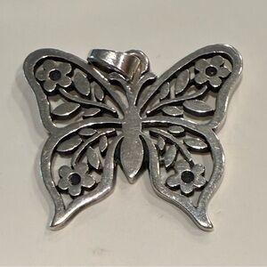 James Avery butterfly pendant